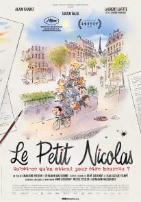 Poser pour Le Petit Nicolas : Qu’est-ce qu’on attend pour être heureux?
