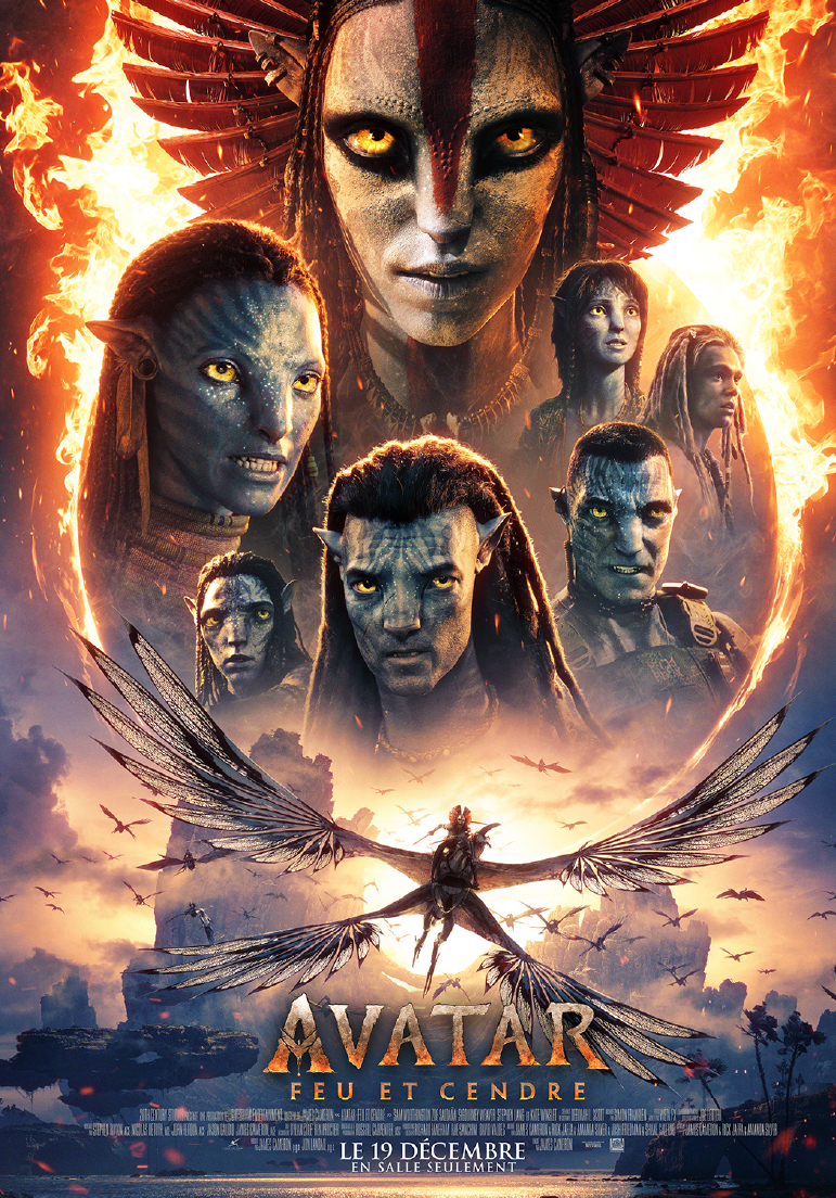 Poser pour Avatar : Feu et cendre
