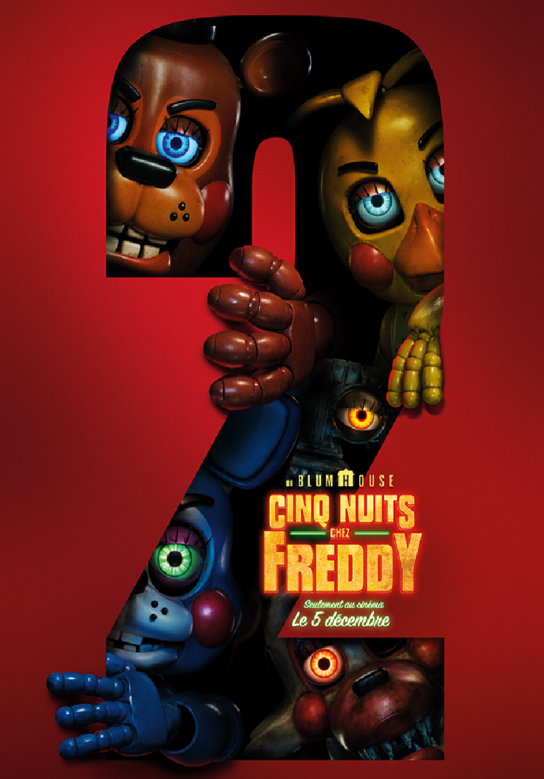 Poser pour Cinq nuits chez Freddy 2