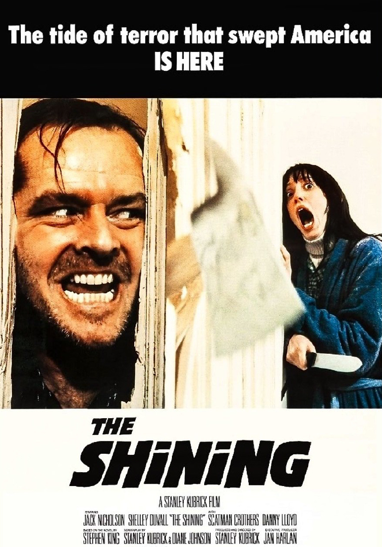 Poser pour The Shining