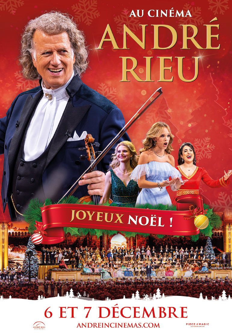 Poser pour CONCERT DE NOËL D’ANDRÉ RIEU 2025: JOYEUX NOËL