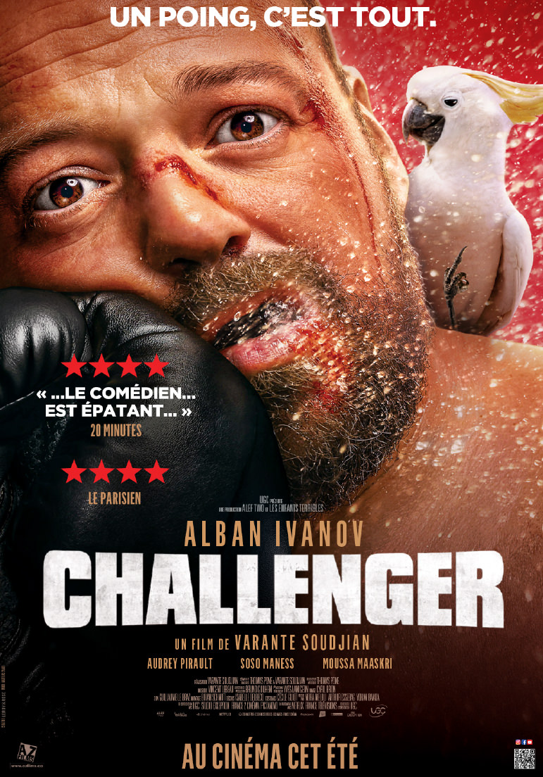 Poser pour Challenger