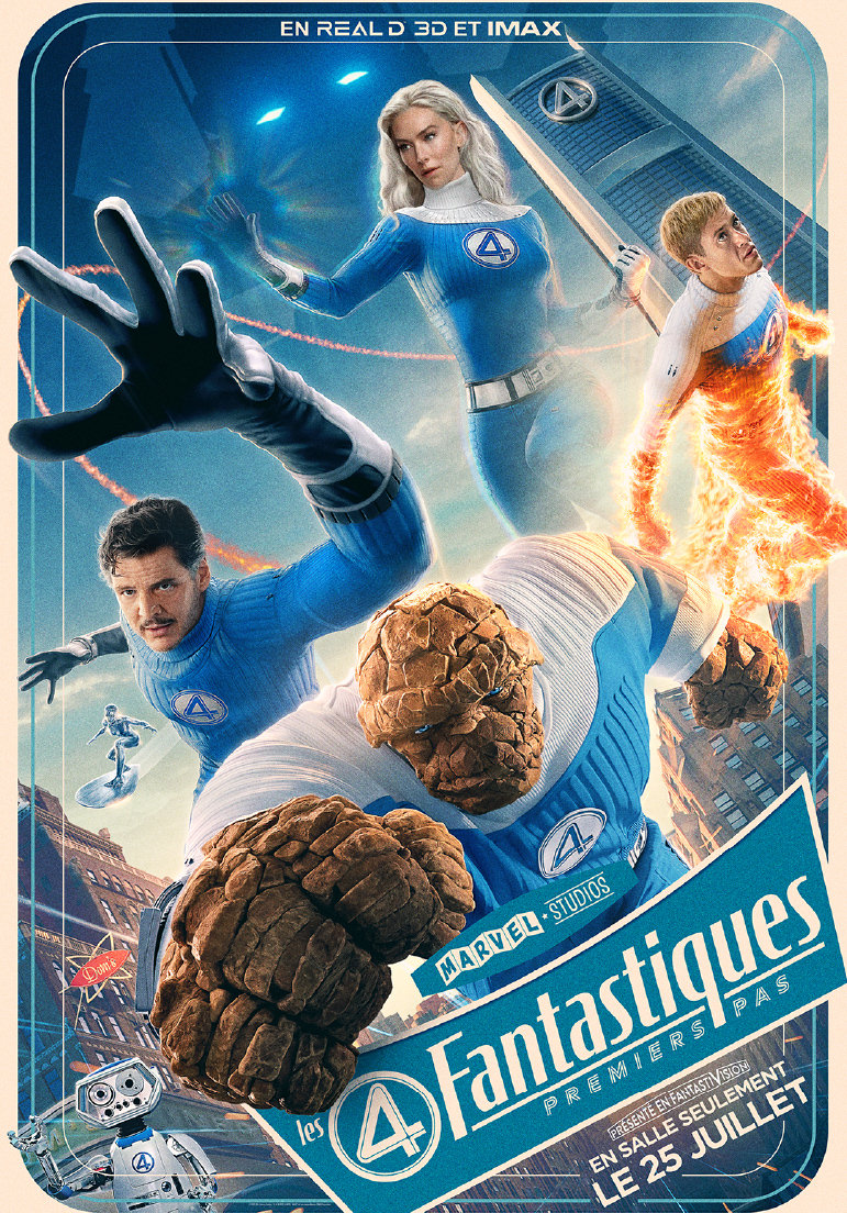 Poser pour Les quatre Fantastiques : Premiers pas