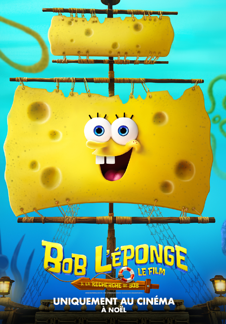 Poser pour Bob l’Éponge le film – À la recherche de Bob