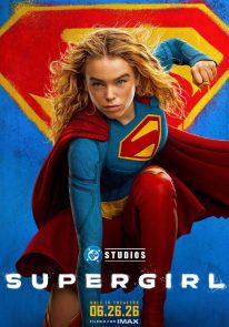 Poser pour Supergirl