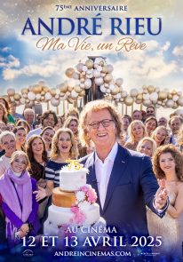 Poser pour André Rieu fête son 75e anniversaire : Ma vie, un rêve