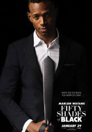 Poser pour Fifty Shades of Black