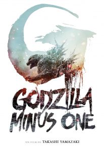 Poser pour Godzilla Minus One