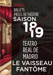 Poser pour Teatro Real – LE VAISSEAU FANTÔME