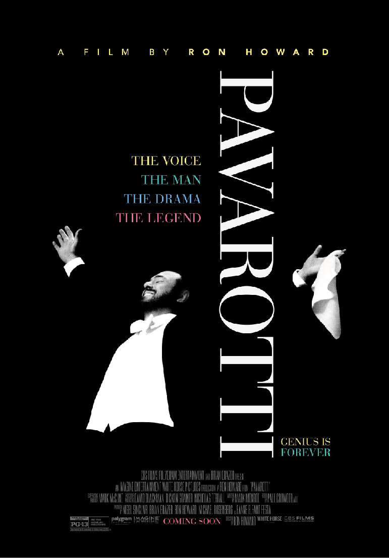 Poser pour Pavarotti