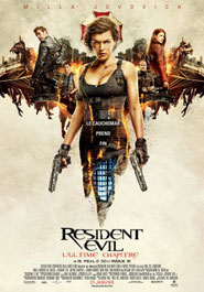 Poser pour Resident Evil : L’ultime chapitre