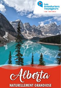 Poser pour Aventuriers voyageurs – Alberta – naturellement grandiose