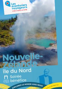 Poser pour Les aventuriers voyageurs – Nouvelle-Zélande Île du Nord – Levée de fonds