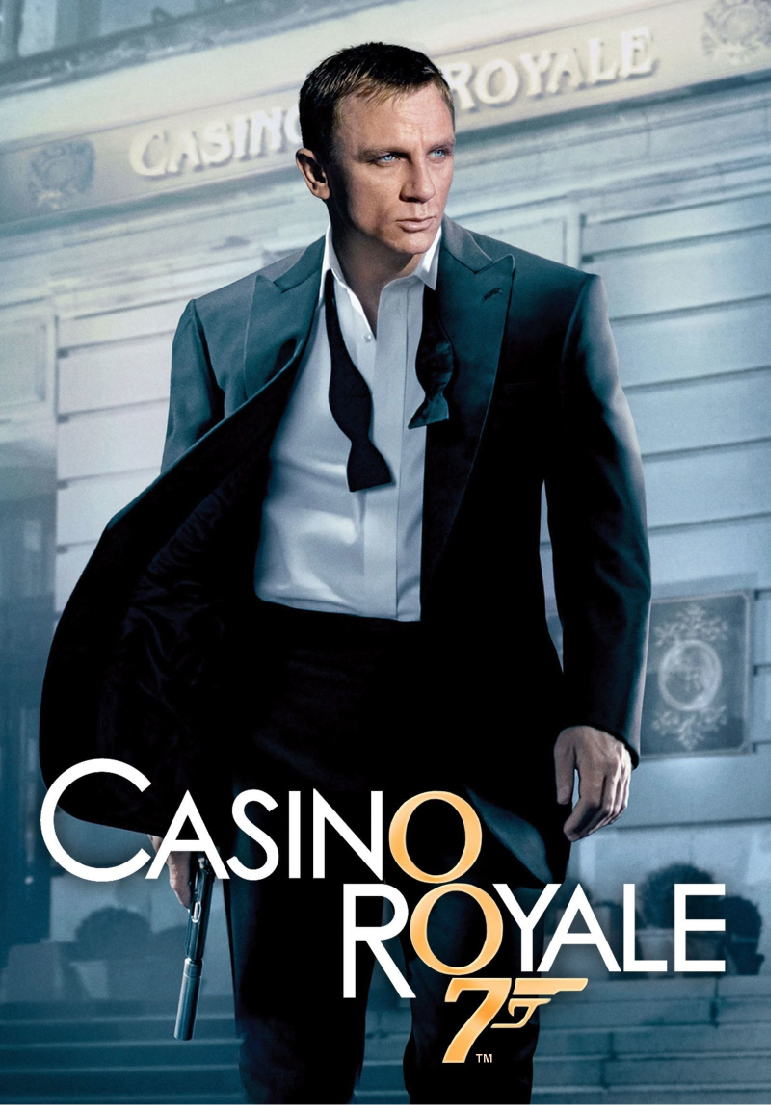 Poser pour Casino Royale