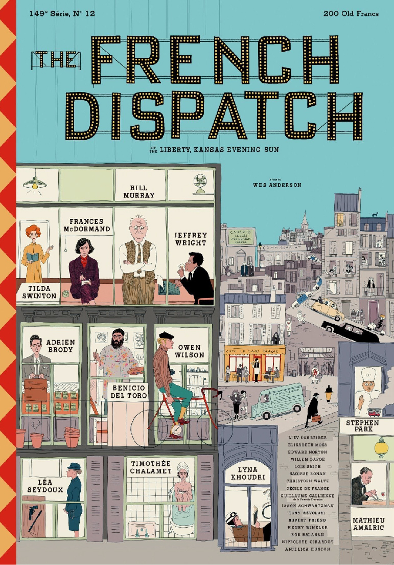 Poser pour The French Dispatch