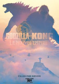 Poser pour Godzilla et Kong : Le nouvel empire