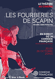 Poster pour La Comédie française – Les fourberies de Scapin
