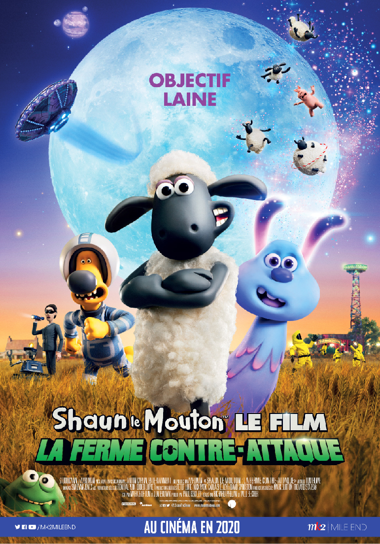 Poser pour Shaun le mouton le film : La ferme contre-attaque